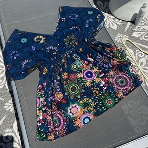 Desigual Mini Beach Cover Up -size large.